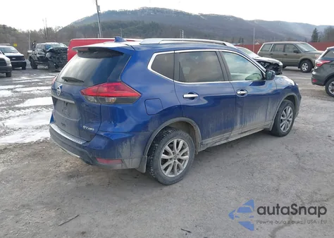 2017 Nissan Rogue Sv z USA, uszkodzony, nr VIN KNMAT2MVXHP602906